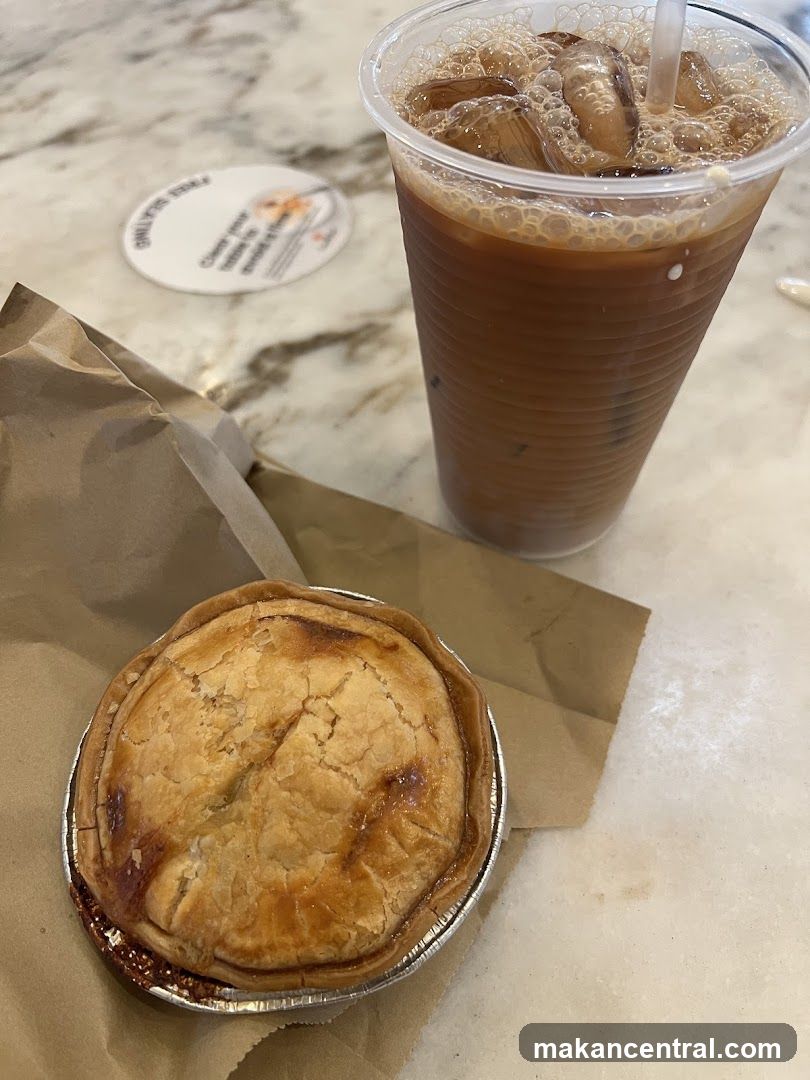 Iced Coffee and Pie