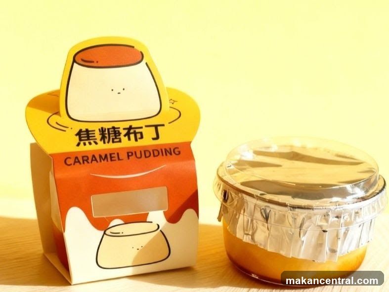 Caramel Pudding Packaging