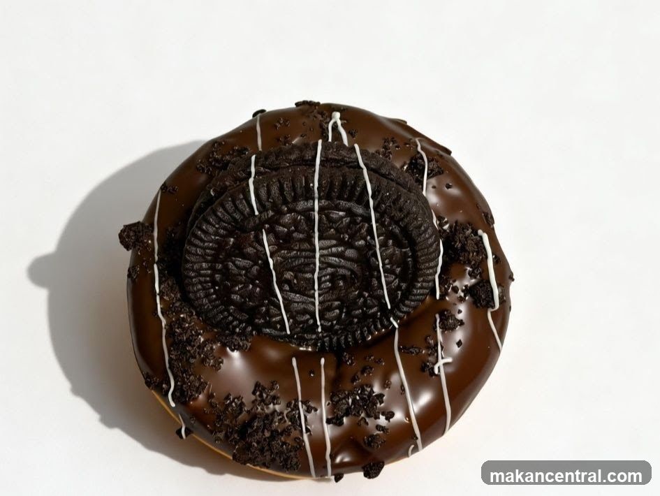 Chocolate Oreo Donut