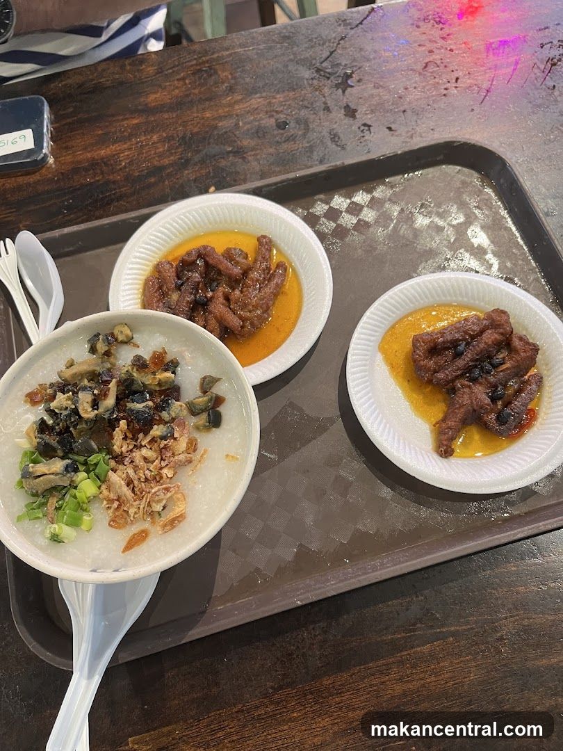 Congee and Chicken Feet