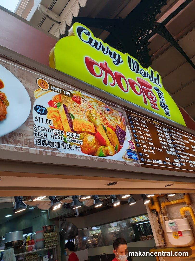 Curry World Menu