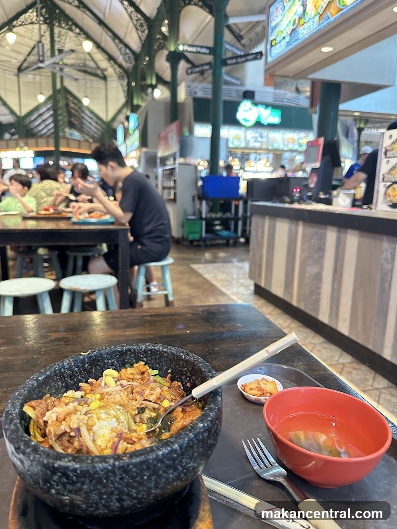 Bibimbap at a Food Court
