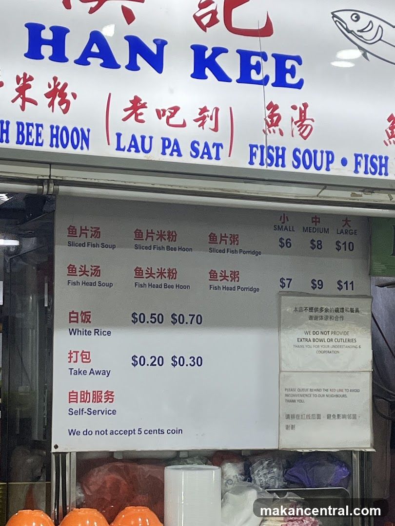 Han Kee Menu
