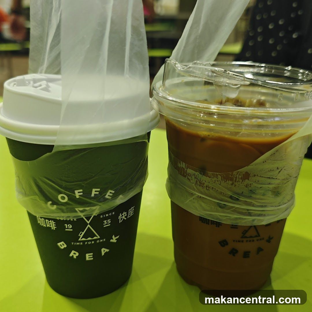 Two Coffee Drinks