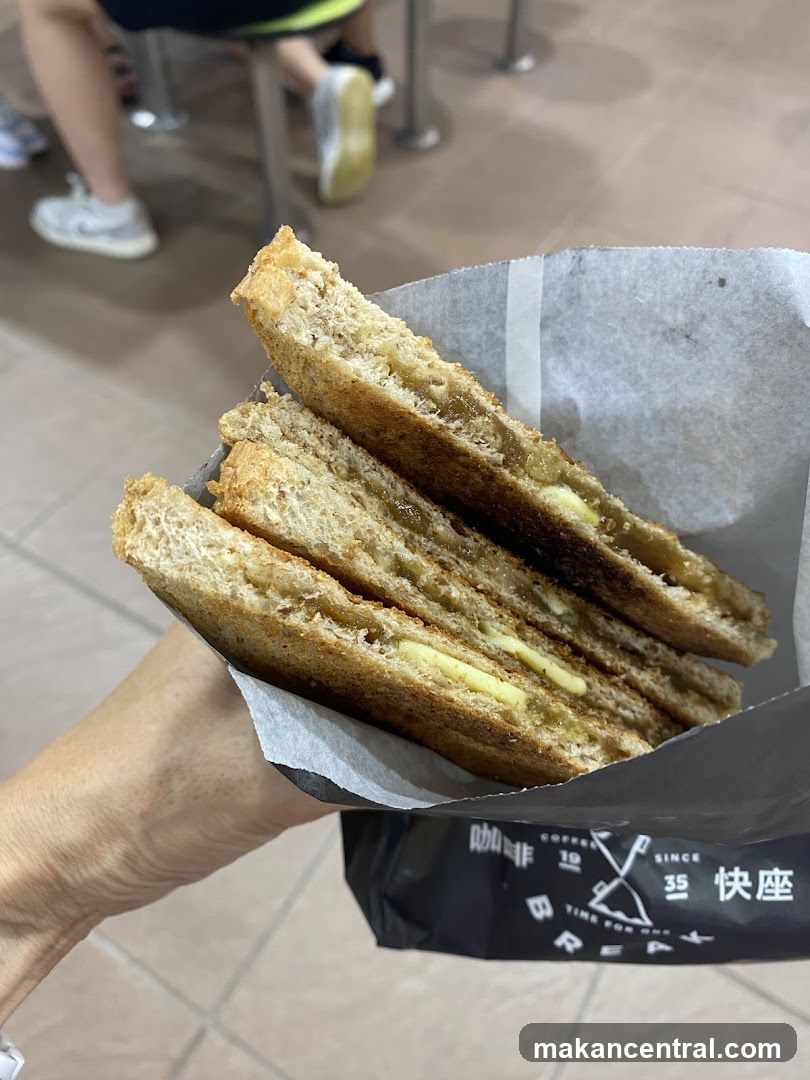 Toast with Butter and Jam