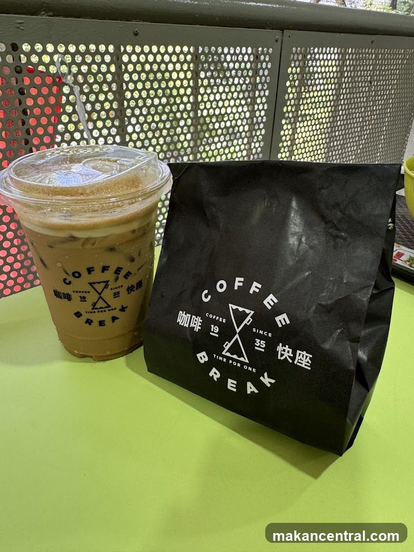 Iced Coffee and Coffee Bag