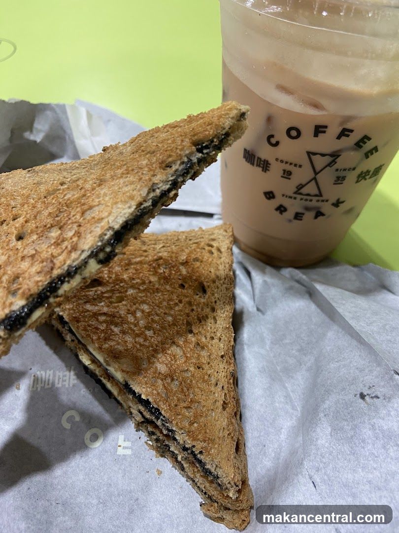 Toast and Coffee Drink