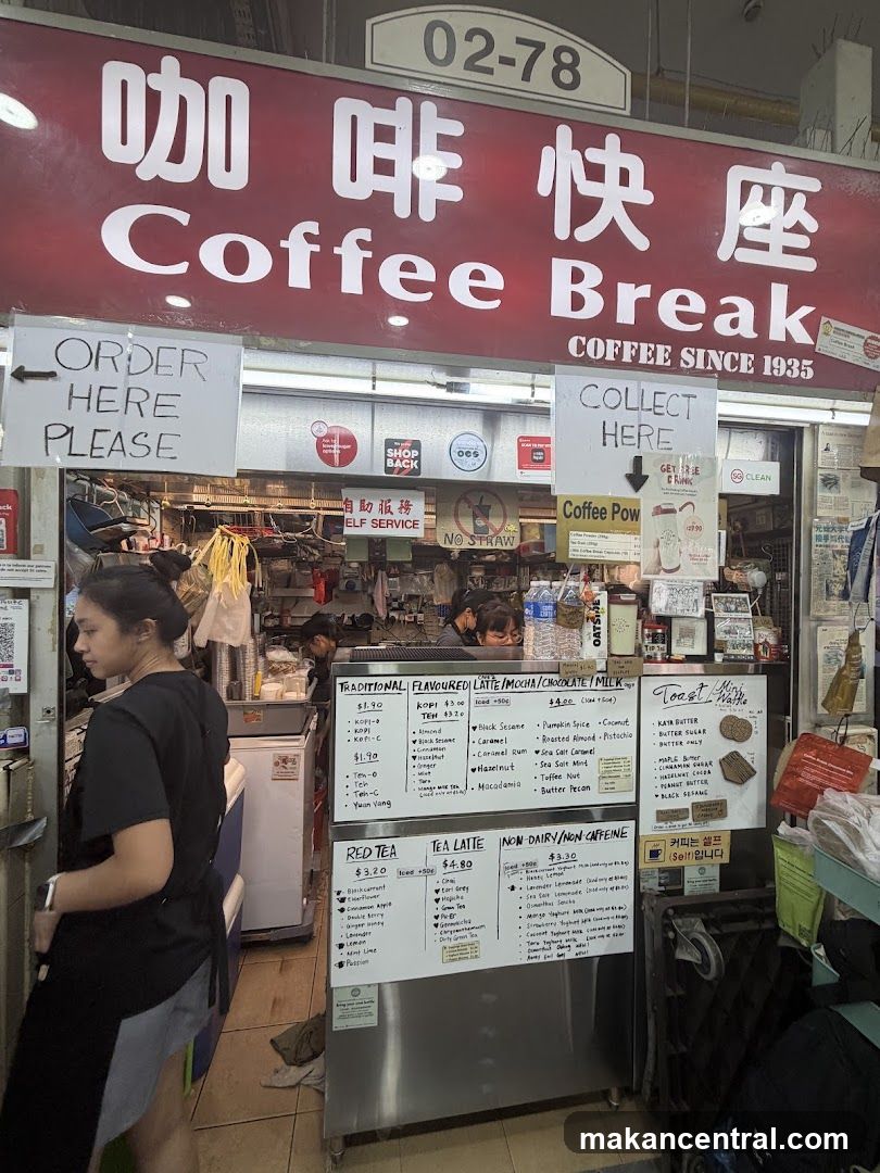 Coffee Break Menu