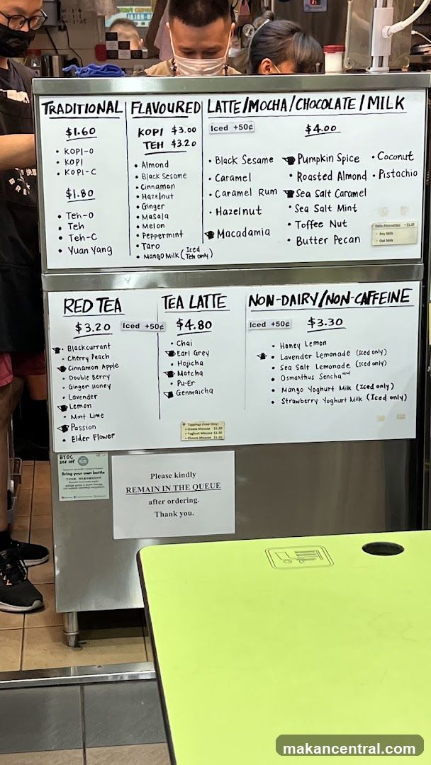 Drink Menu