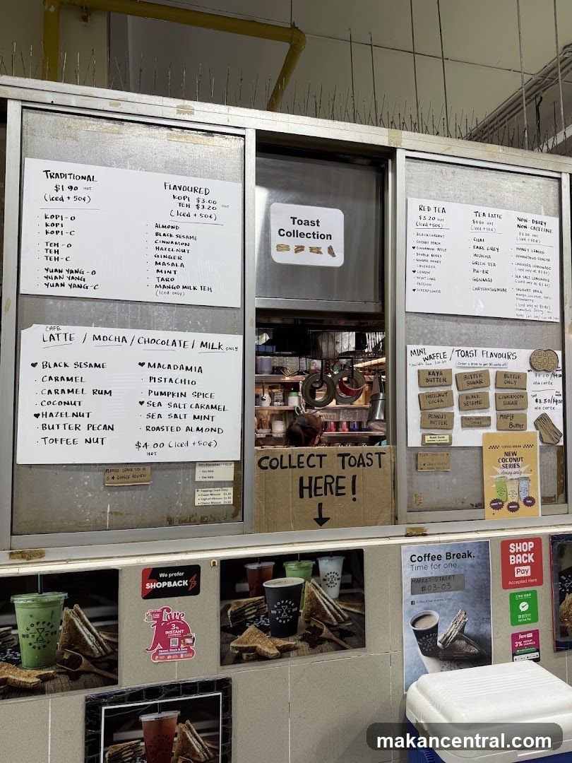 Menu and promotional displays