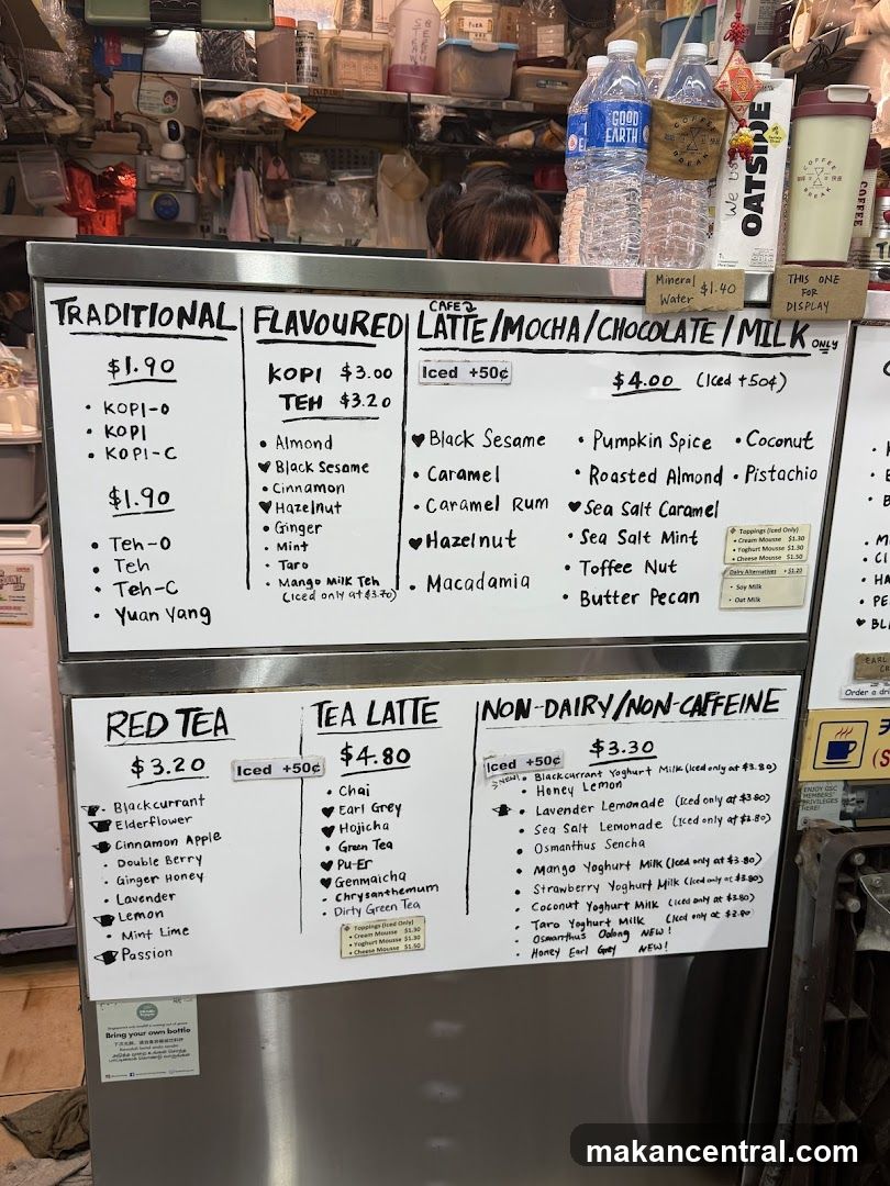 Cafe 2 Menu