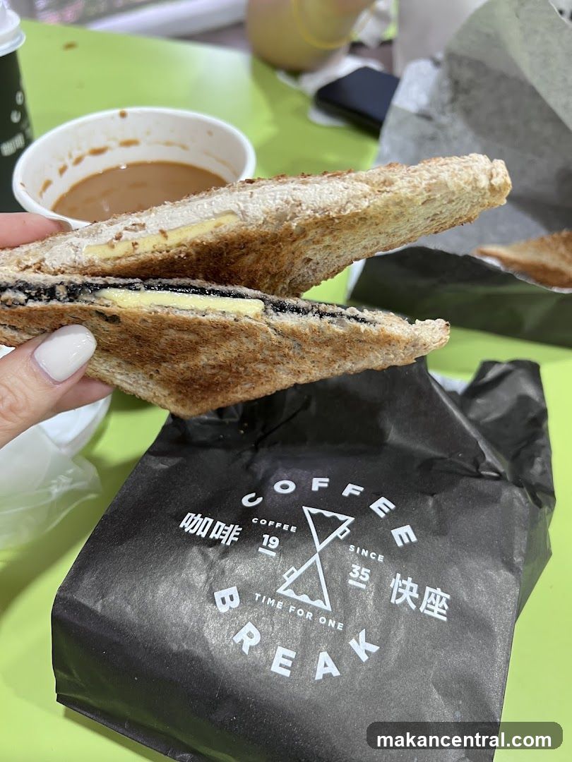 Coffee Break Toast and Drink