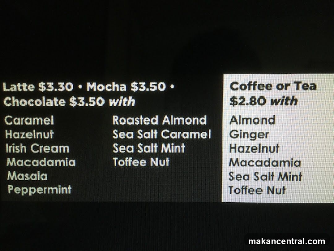 Beverage Menu