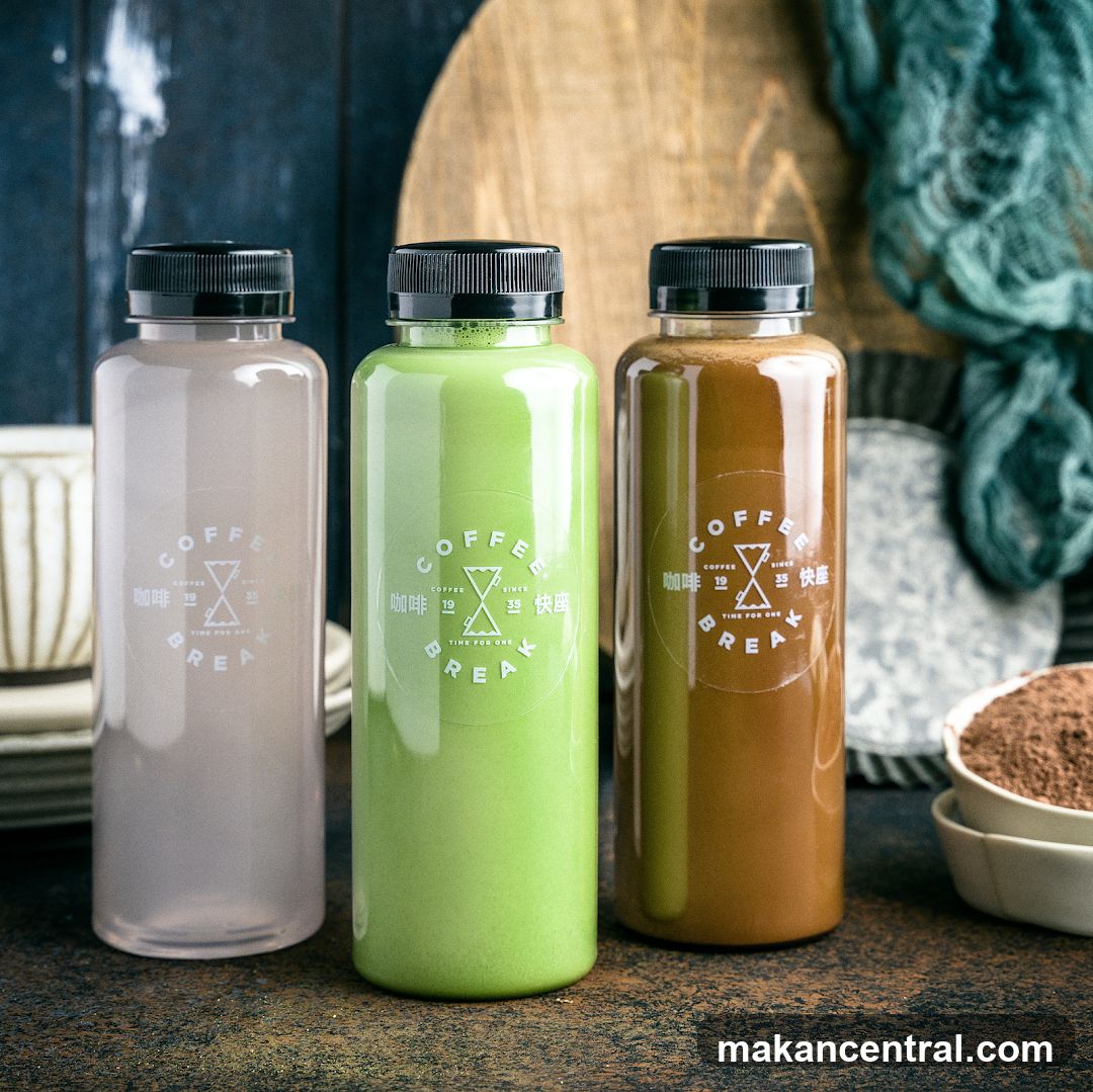 Three Bottled Drinks