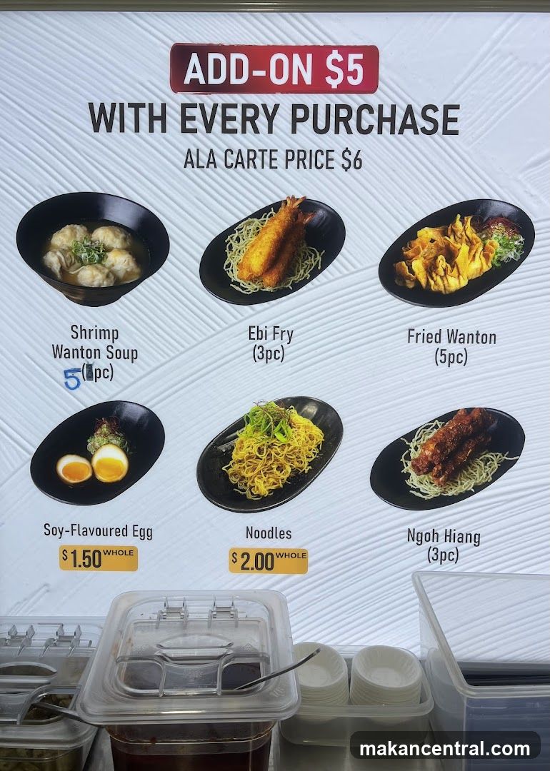 Add-On Menu