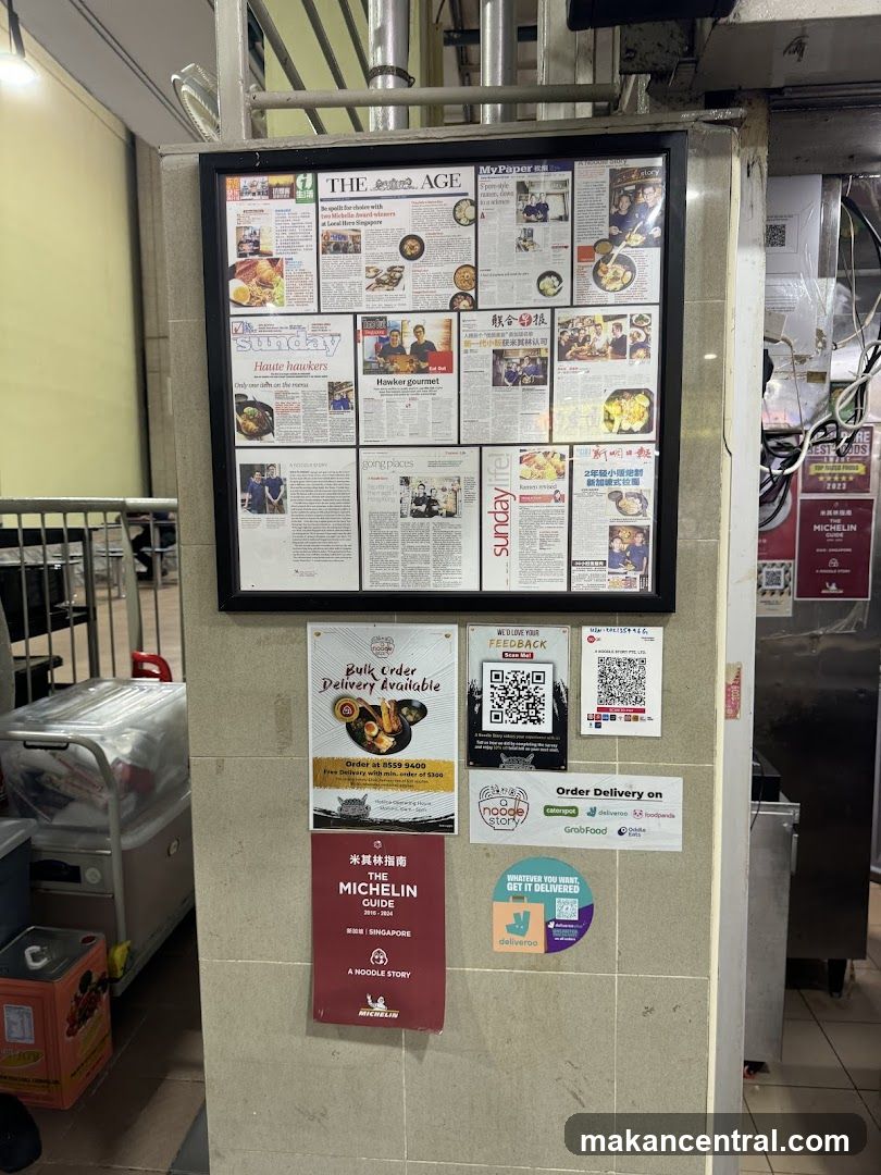 Newspaper clippings and delivery information