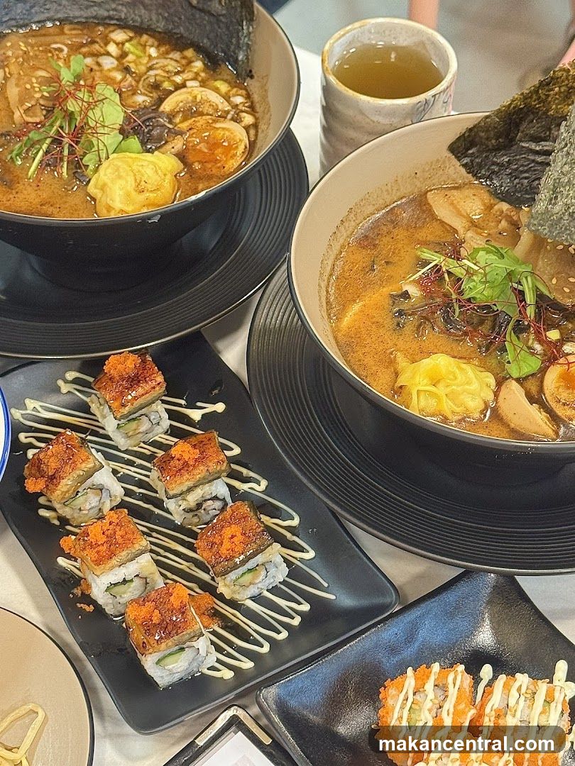 Ramen and Sushi Platter