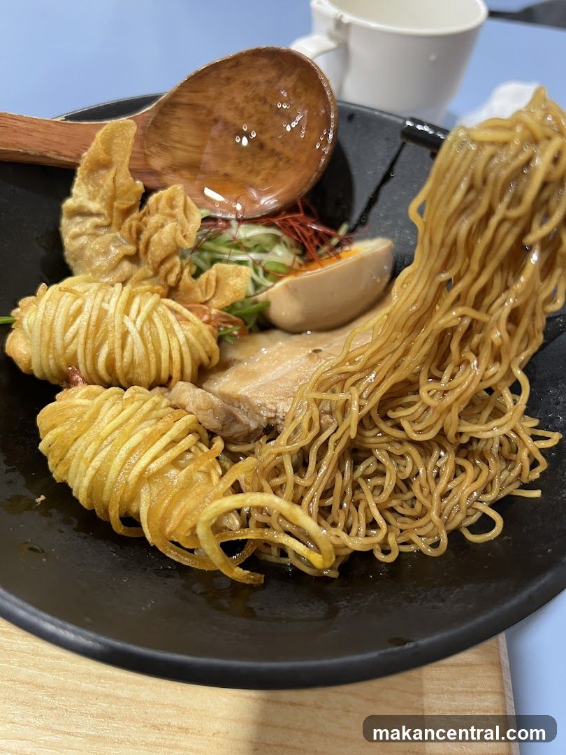 Noodle Dish with Toppings