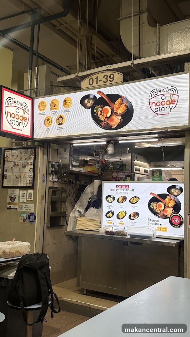 A Noodle Story Stall