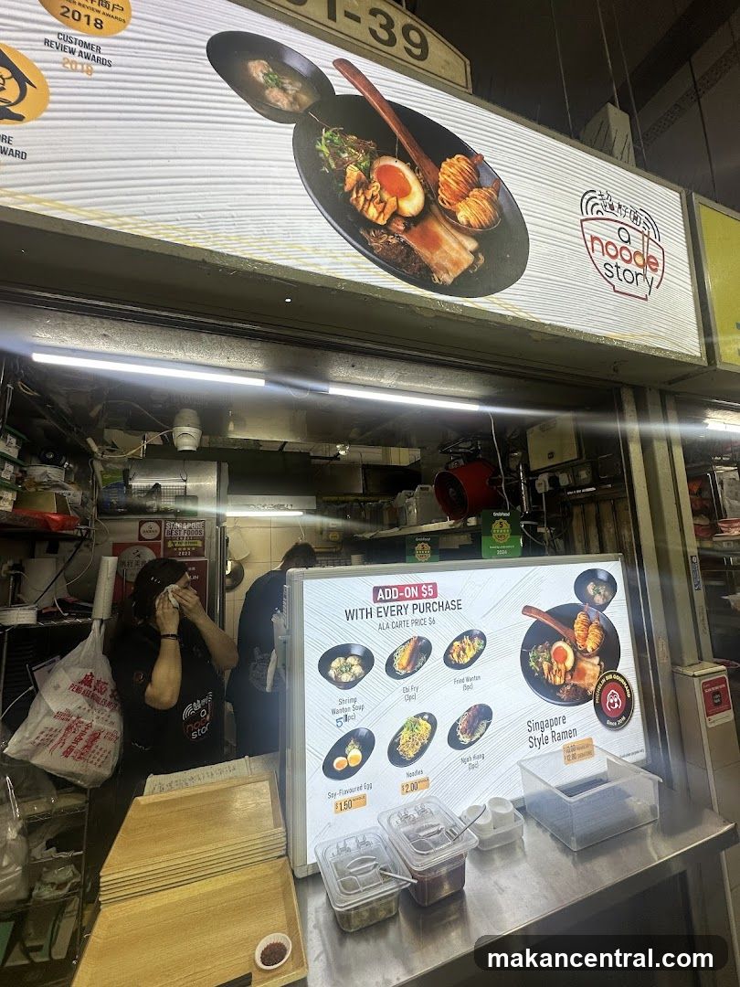 Noodle Story Menu