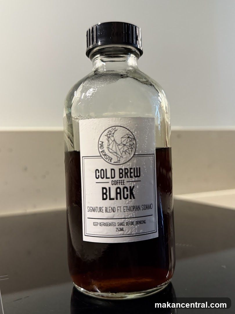 Cold Brew Coffee Bottle