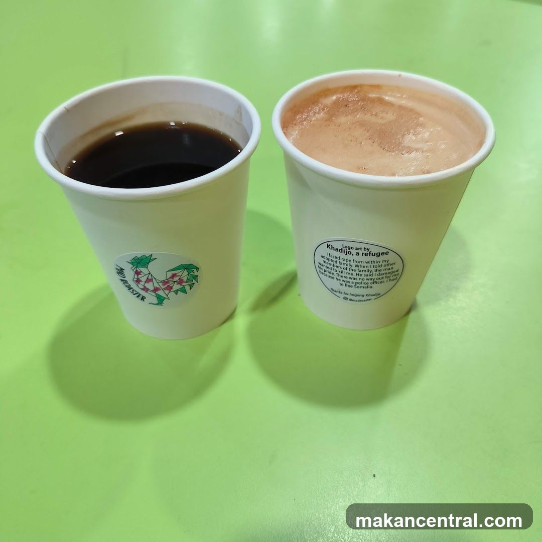 Two cups of coffee