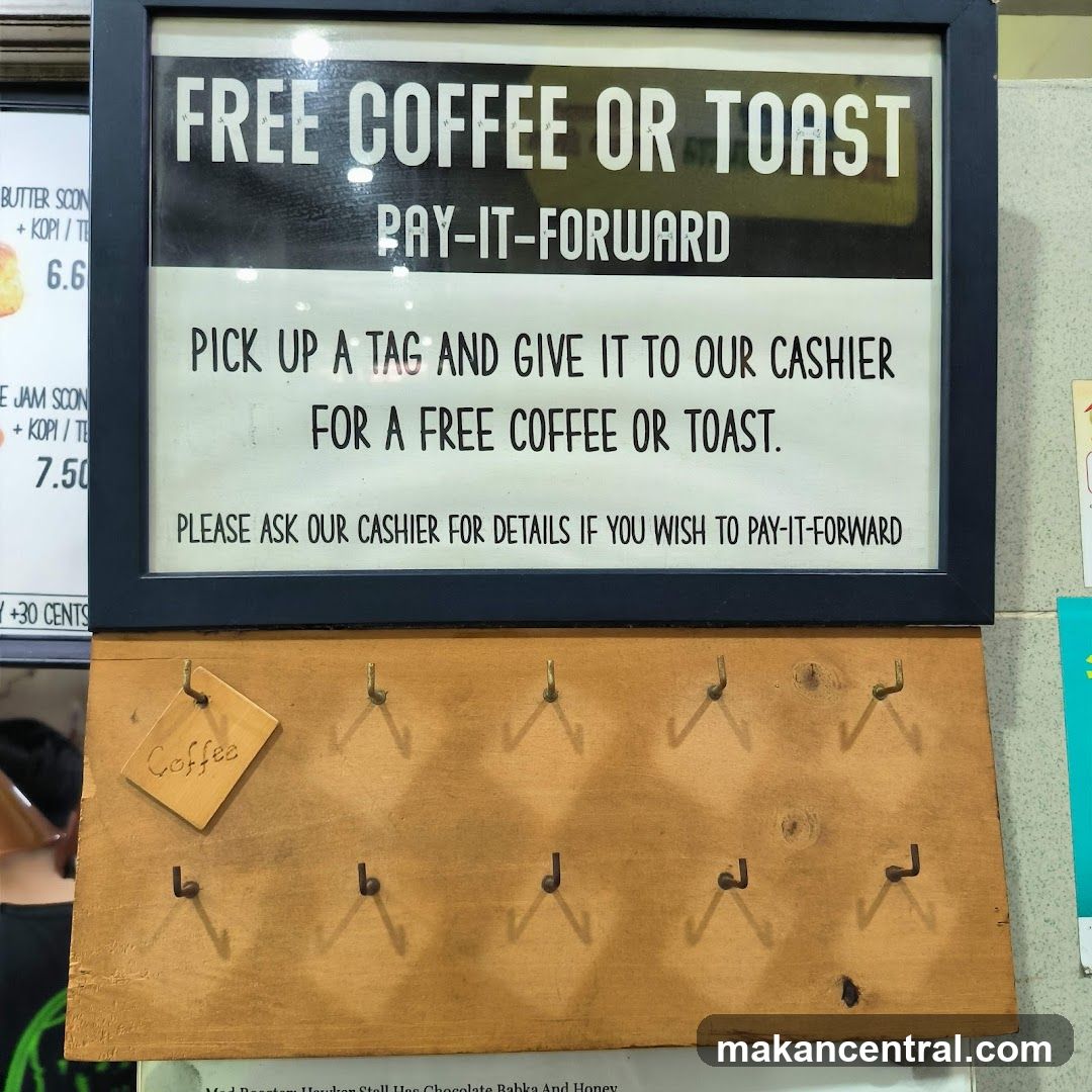Pay-it-forward sign