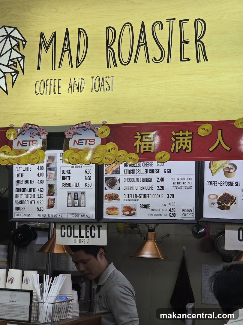 Mad Roaster Menu