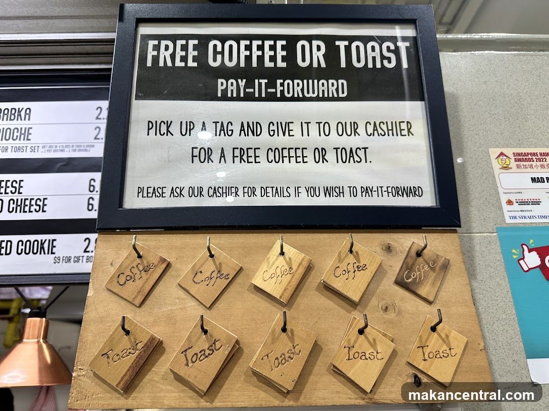 Pay-It-Forward Coffee or Toast