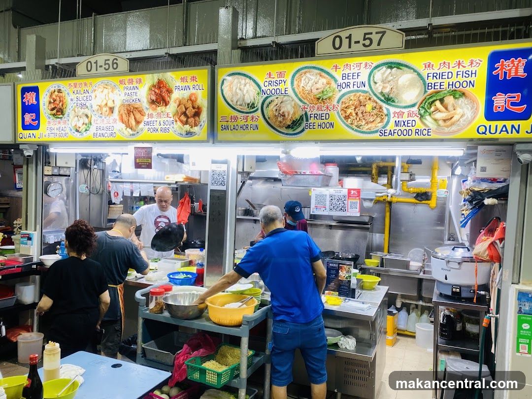 Hawker Stall Food Display