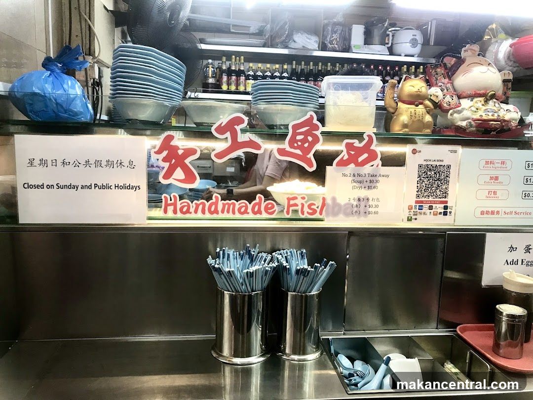 Handmade Fish Ball Noodles Stall