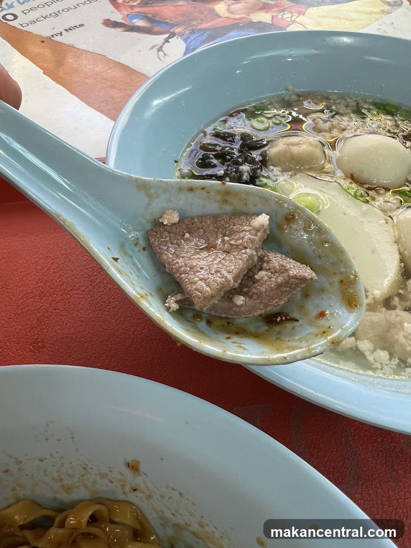 Spoonful of Liver and Noodles