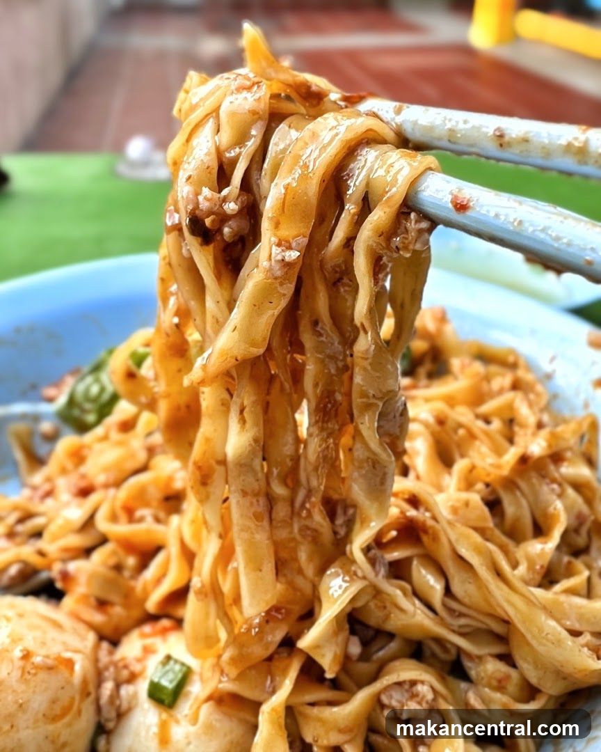 Noodles with Meat and Green Onions