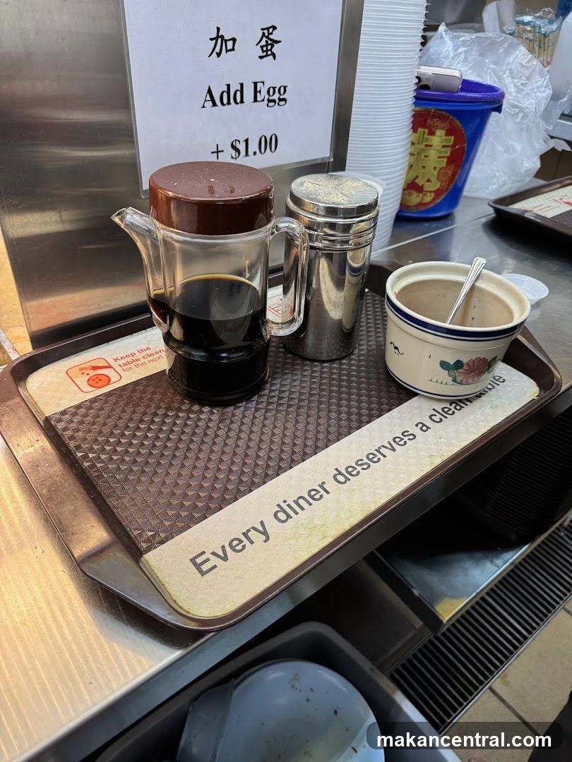 Condiments and Add-on Sign