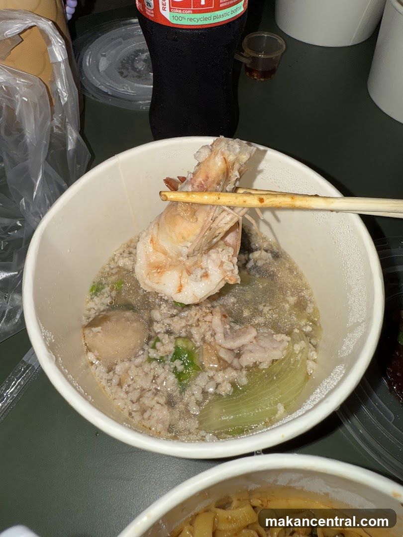 Shrimp and Pork Noodle Soup