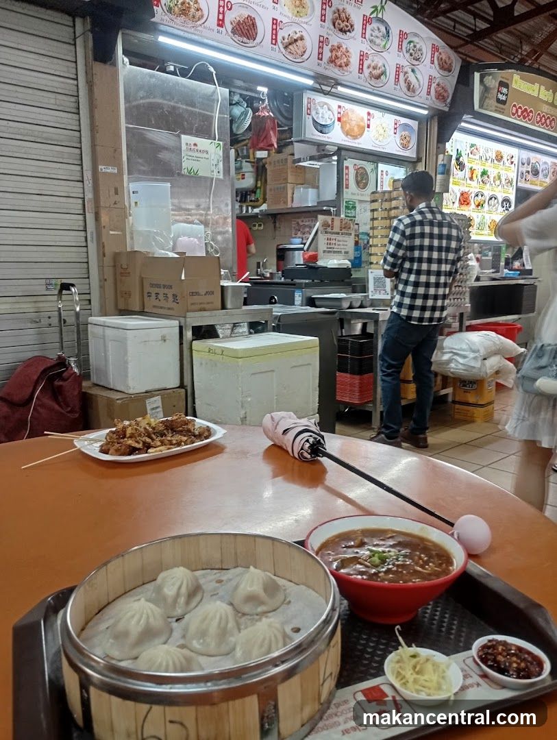 Food Stall with Diners