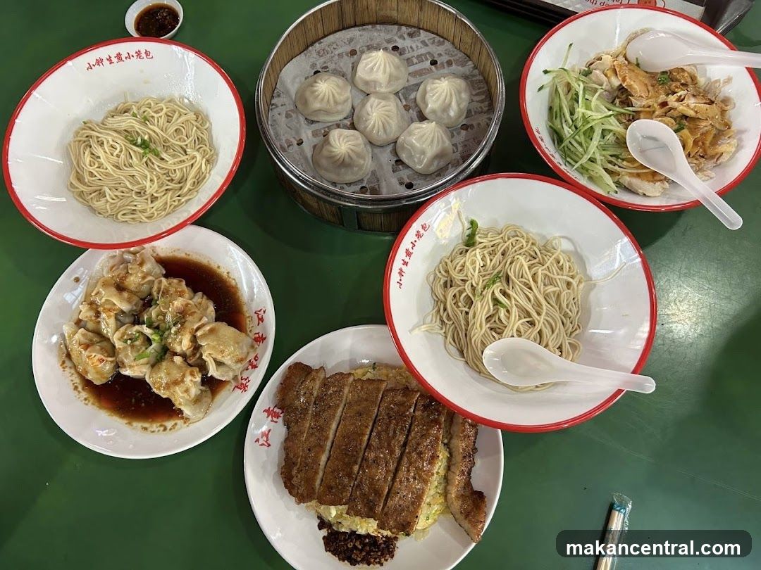 Assortment of Chinese Dishes