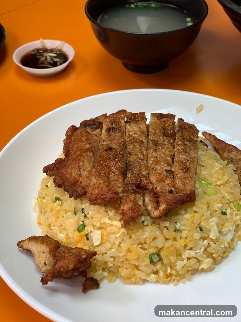 Pork Chop Fried Rice