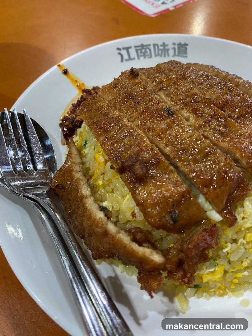 Pork Chop Fried Rice