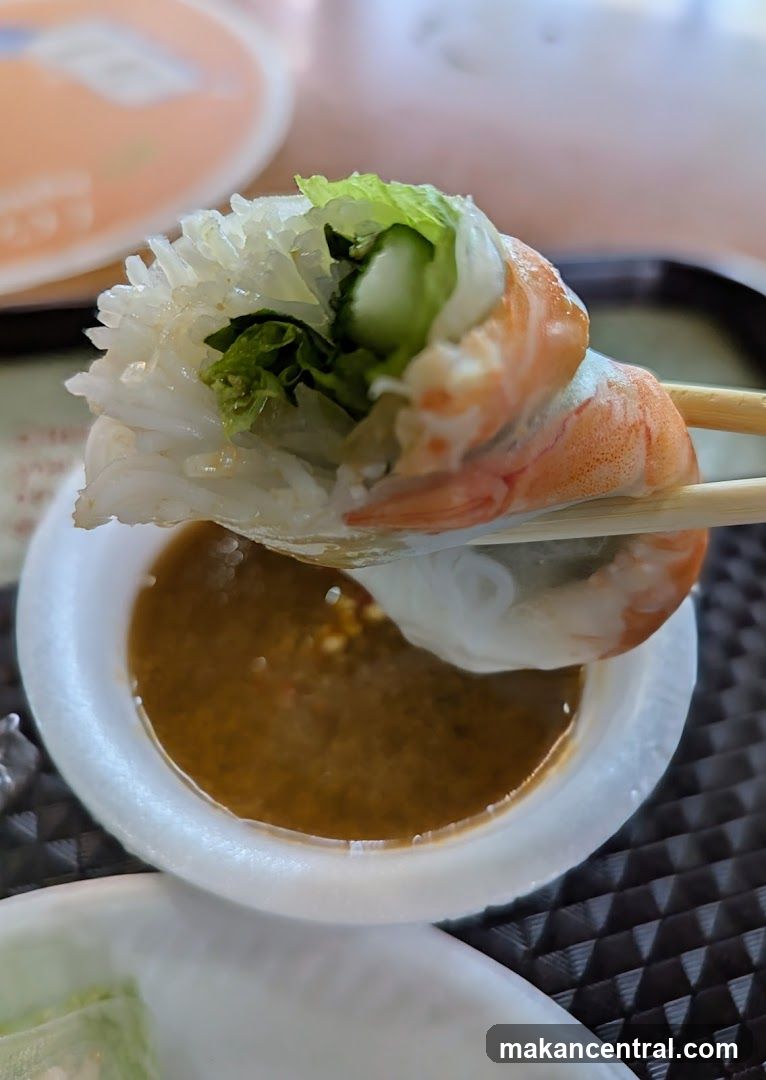 Fresh Spring Roll with Shrimp