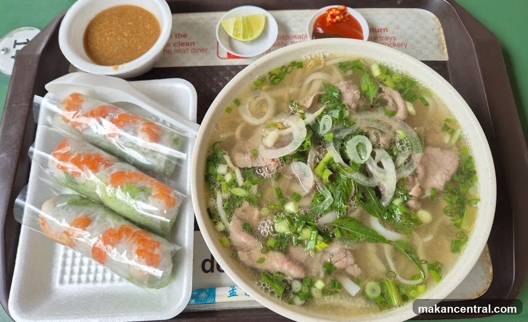 Pho and Spring Rolls