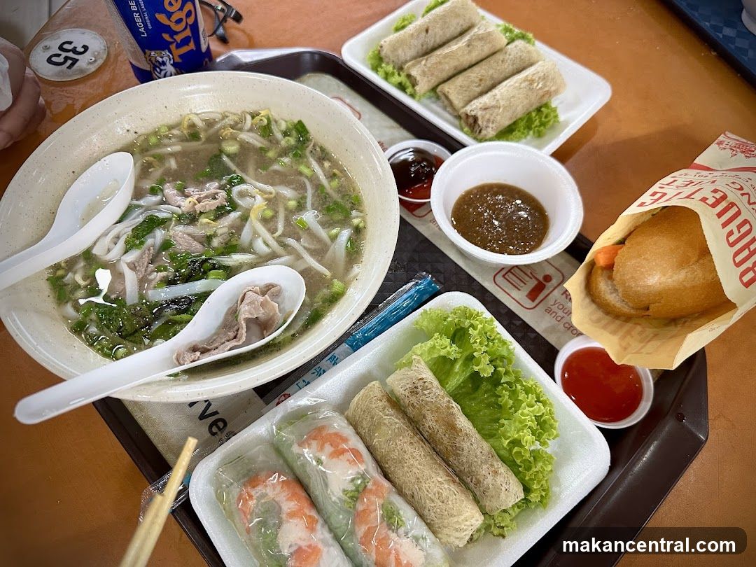 Vietnamese Food Spread