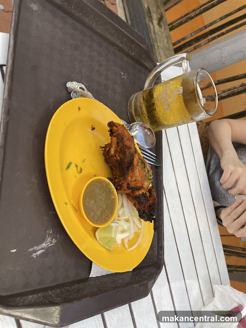 Chicken dish with beer