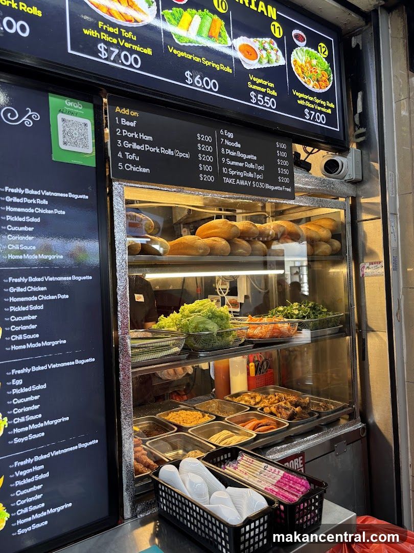 Vietnamese Food Menu
