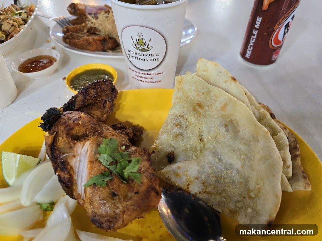 Tandoori Chicken with Naan