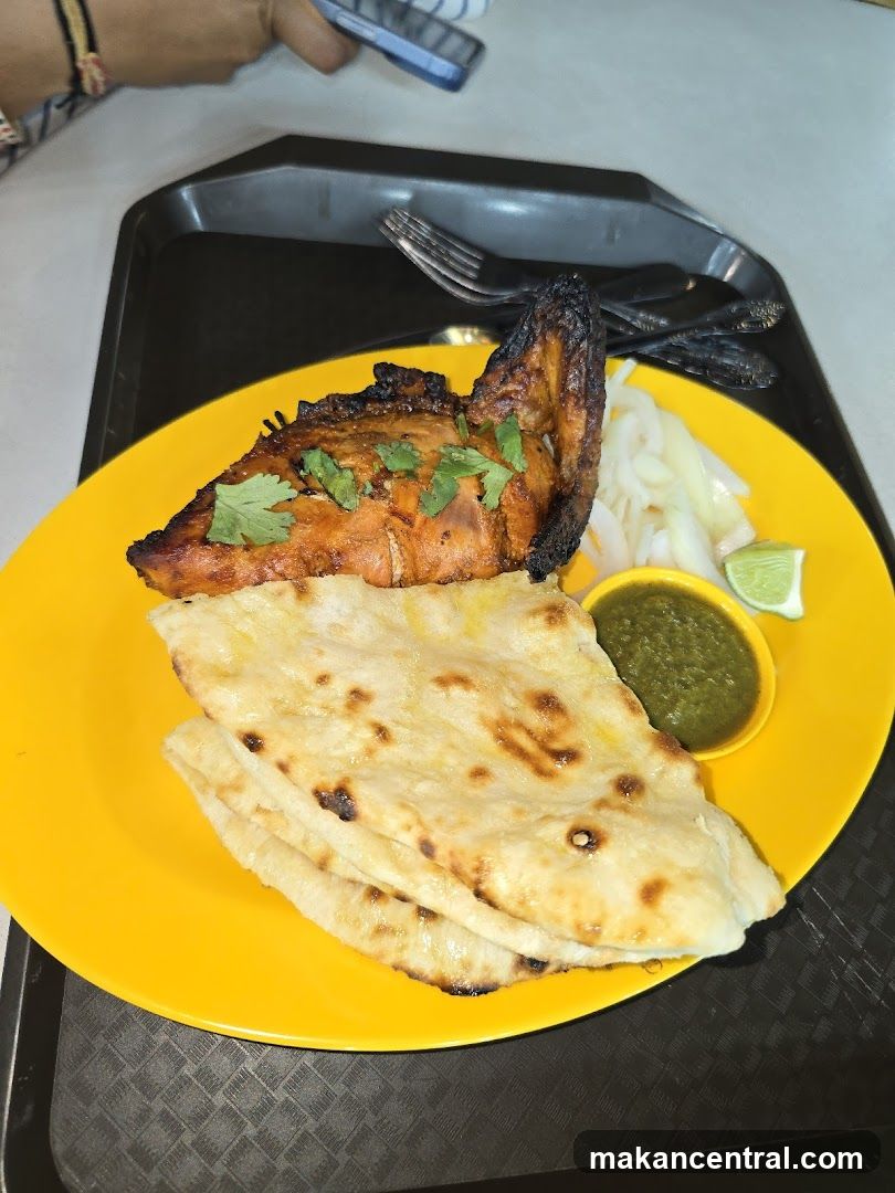 Tandoori Chicken with Naan