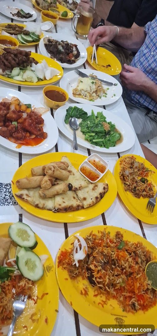 Table full of food
