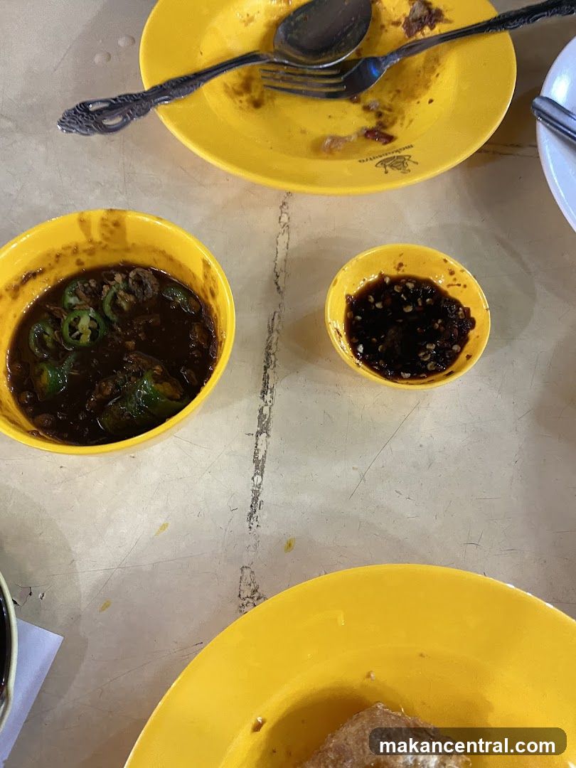 Condiments on a Table