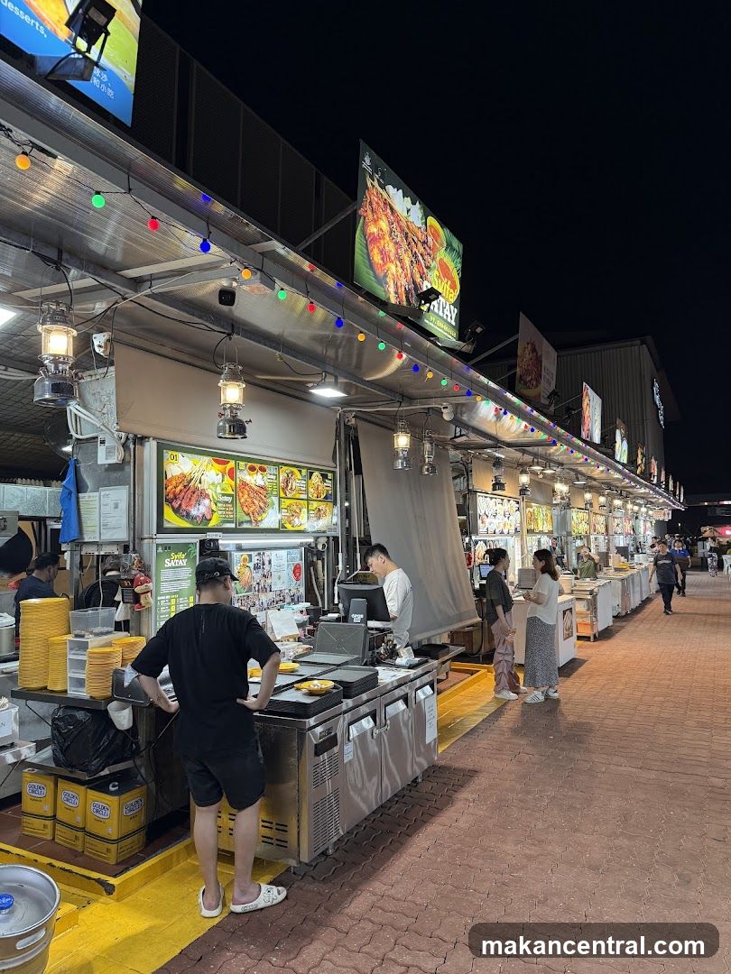 Night Market Food Stalls