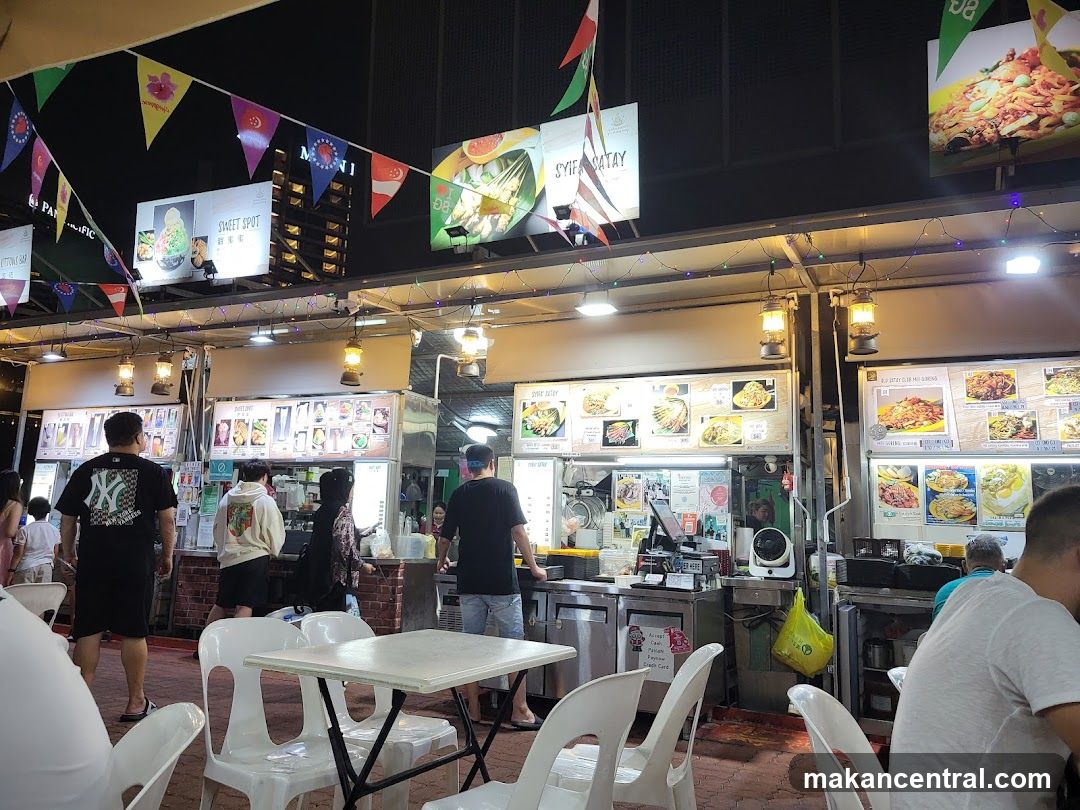 Food Stalls at Night